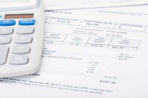 calculator with bill