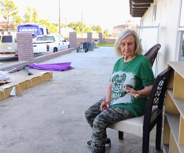 90 year-old woman receives free A/C unit